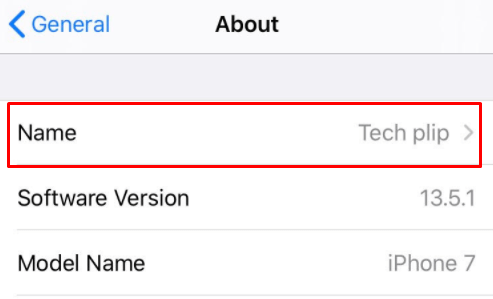Name - How to Change the Airdrop Name?