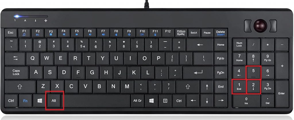 Check Mark Symbol on Keyboard