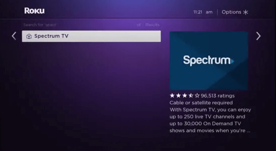 Choose Spectrum TV