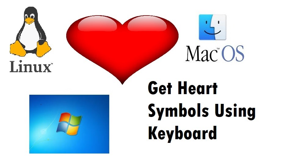 Get Heart Symbol Using Keyboard