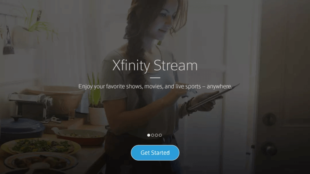 Xfinity app on Vizio TV using Firestick