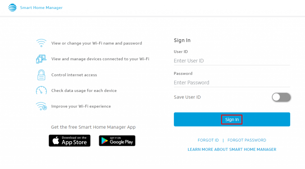 Change AT&T WiFi Password - Sign in