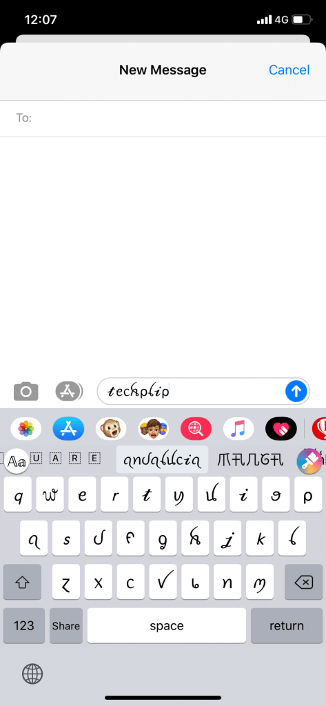 Change Font on iPhone