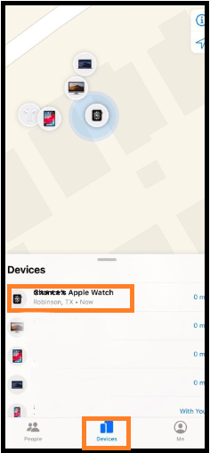 Find Apple Watch