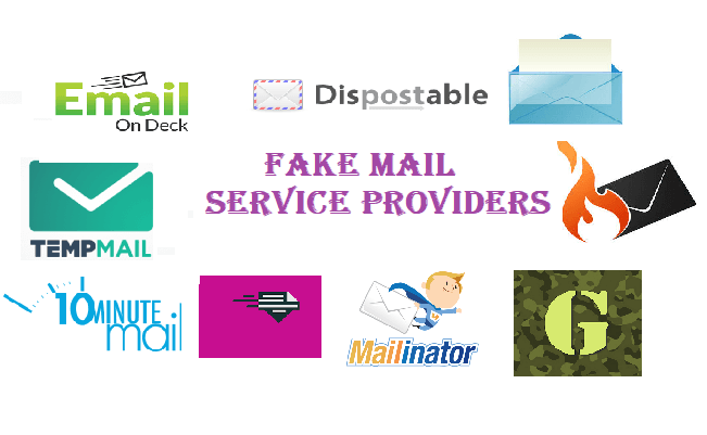 Fake Mail Service Providers