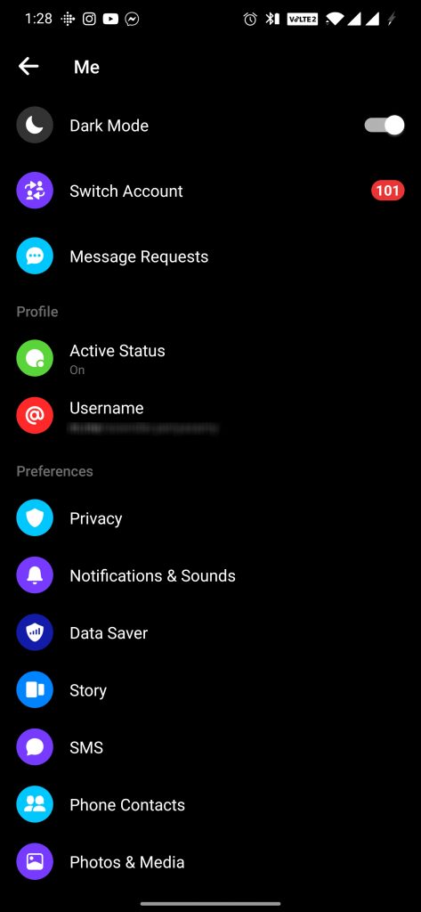 How to Enable Dark Mode on FB Messenger
