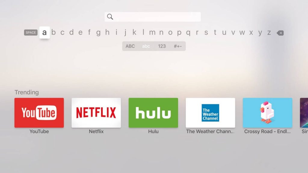 Search On Apple TV