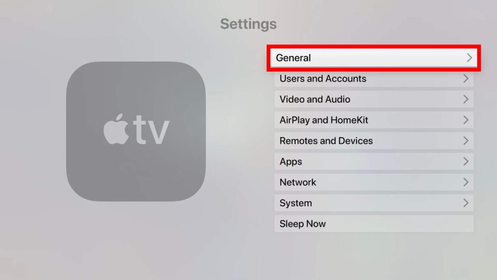 Turn off Apple TV