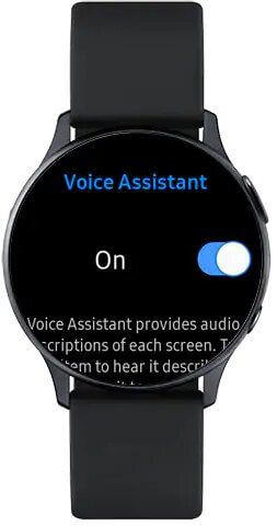 Turn off Voice Assistant on Samsung Galaxy Watch