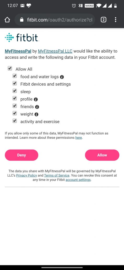 How to connect your Fitbit to MyFitnessPal?
