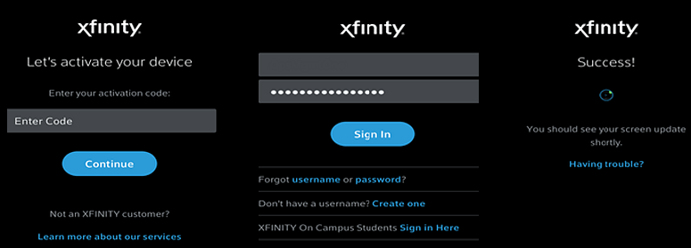 Sign In to Xfinity