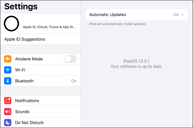 Automatic update - How to Update iPad