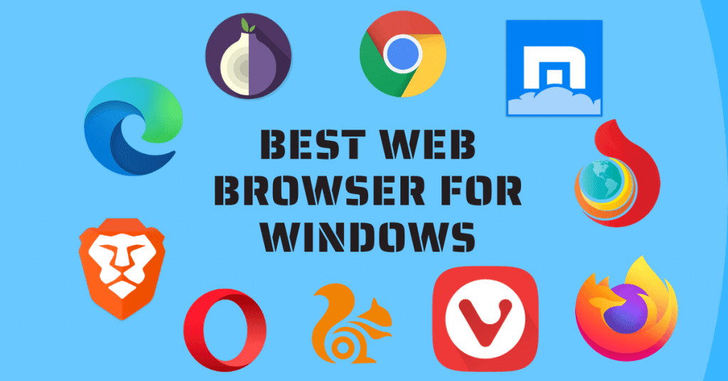 Best Web Browsers for Windows