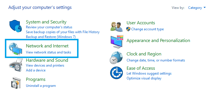 Control Panels - Delete Cookies on Windows 10