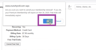 How to Cancel Crunchyroll Premium Membership