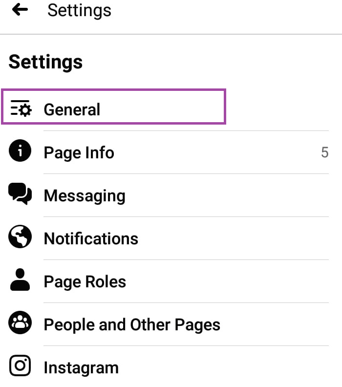 Page Settings