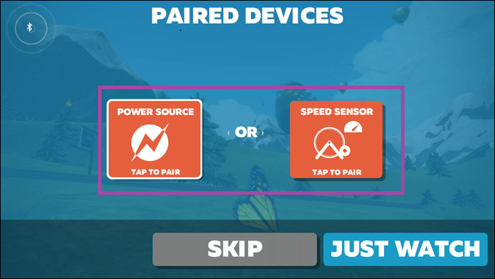 Paired Devices - Zwift