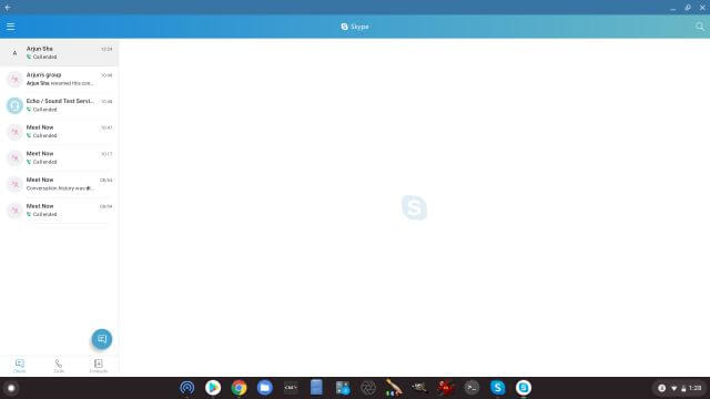 Skype for Chromebook