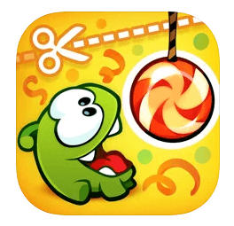 Cut the rope - Best iPad Apps for Toddlers