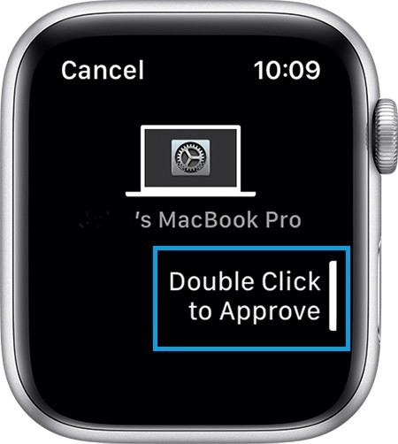 Double-click to Approve on Apple Watch