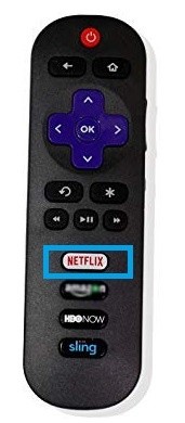 Netflix on Roku Remote