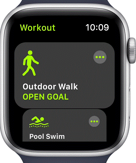 Start a Workout - Activity On Apple Watch