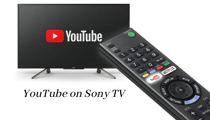 YouTube on Sony TV