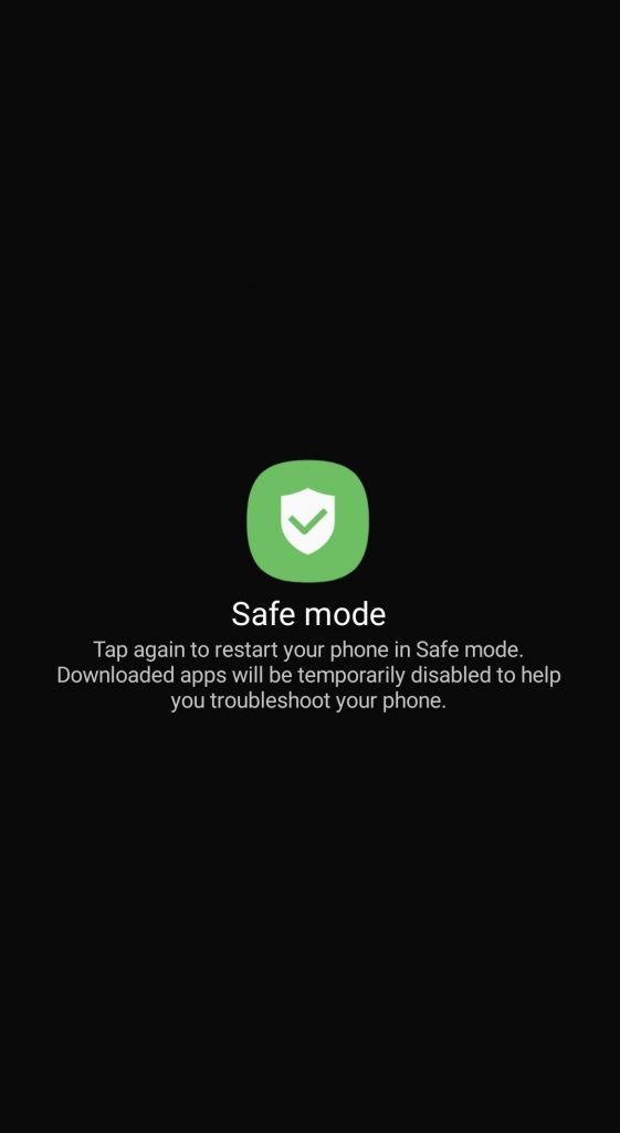 Turn on Safe Mode on Android