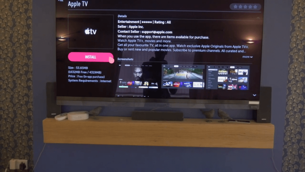 Install Apple TV on LG Smart TV