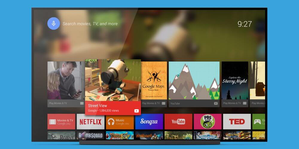 Ugoos TV launcher - Best Android TV Launchers