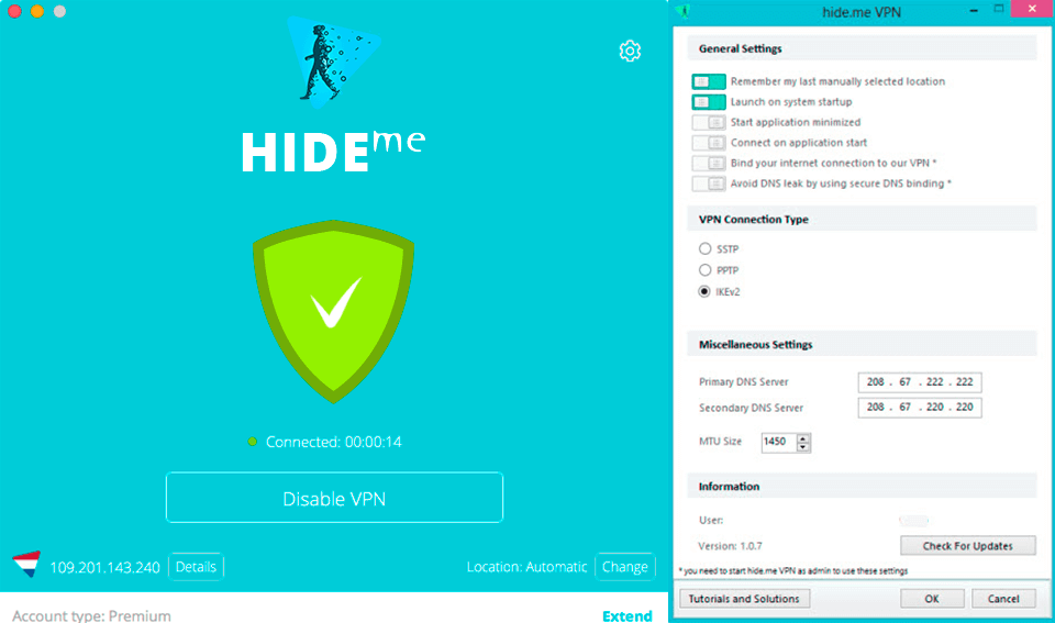 Hide.Me VPN is a best VPN for Apple TV 