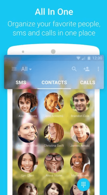 Contacts+ is a best dialer app for Android