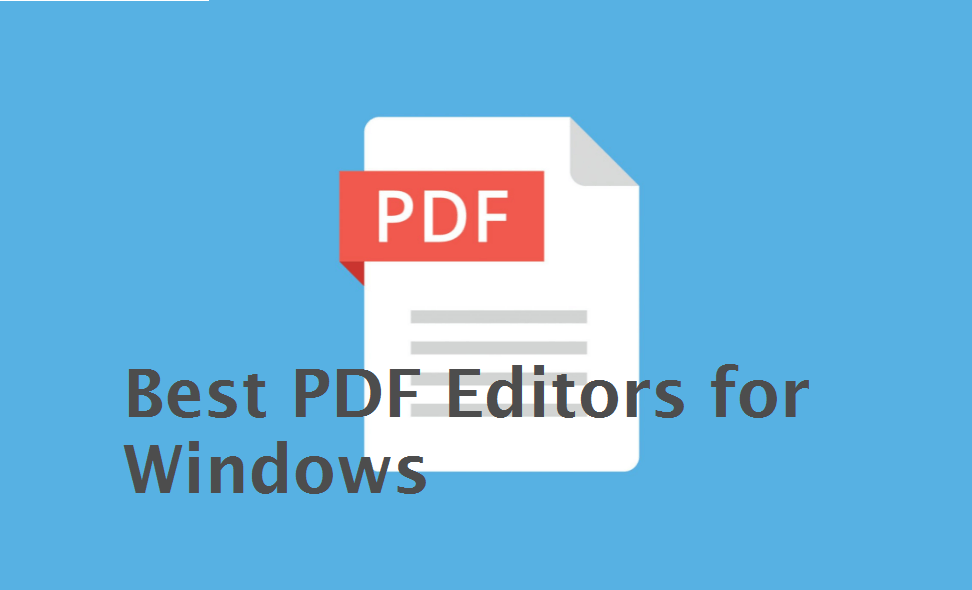 best pdf editors for windows