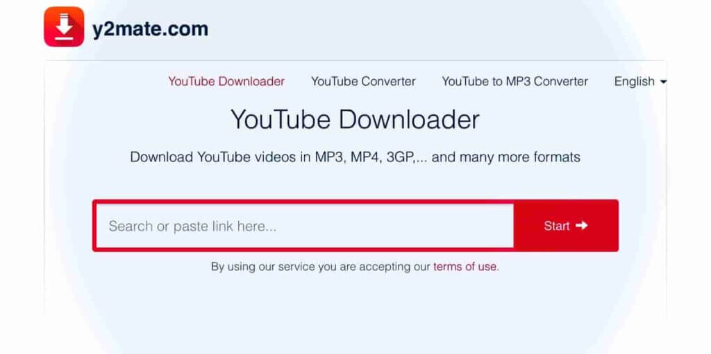 Y2mate is a best YouTube downloader for Windows