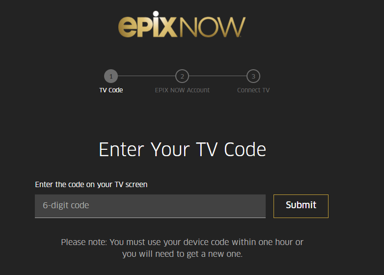 Activate code to install Epix 