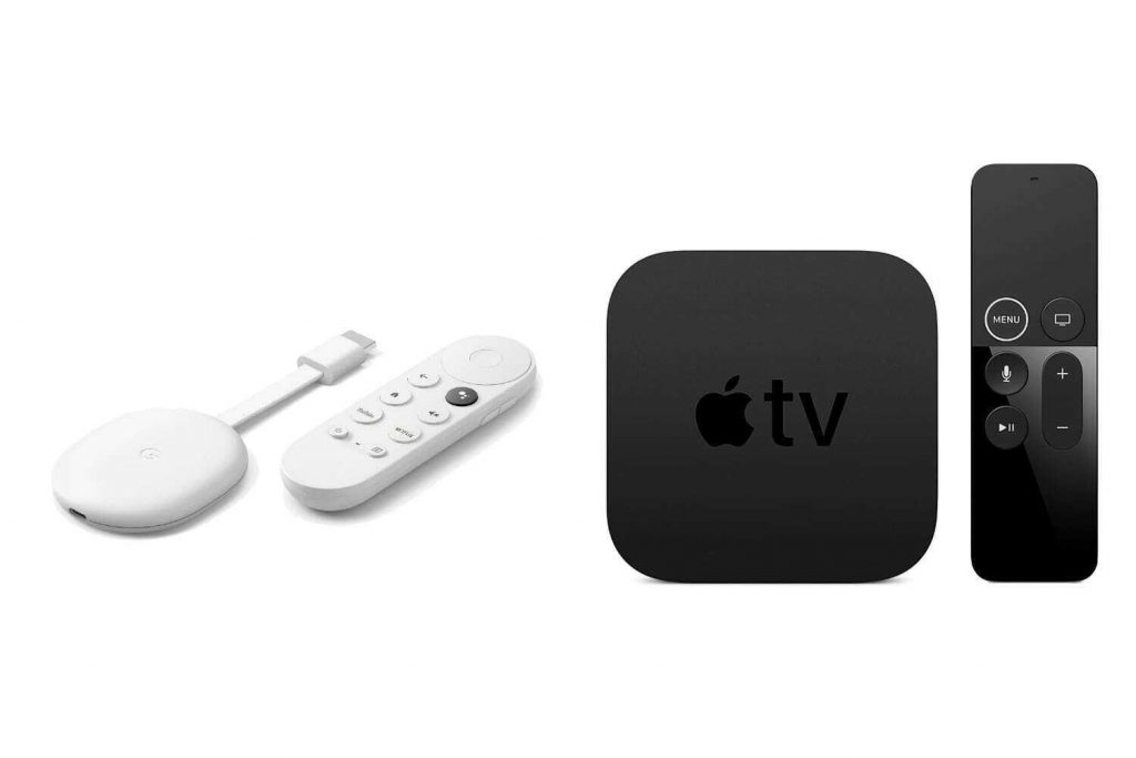 Chromecast Apple TV 