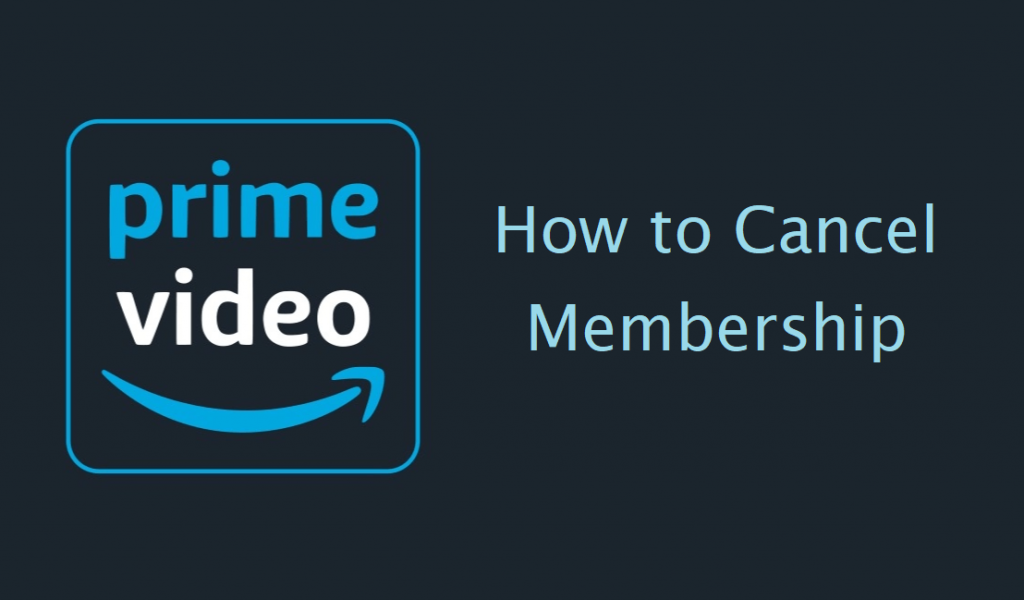 how to cancel amazon prime video subscription