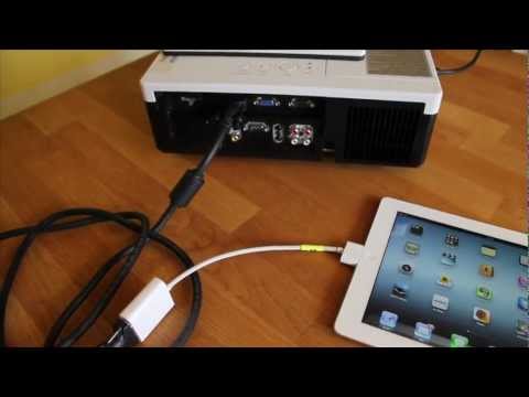 Connect iPad to Projector