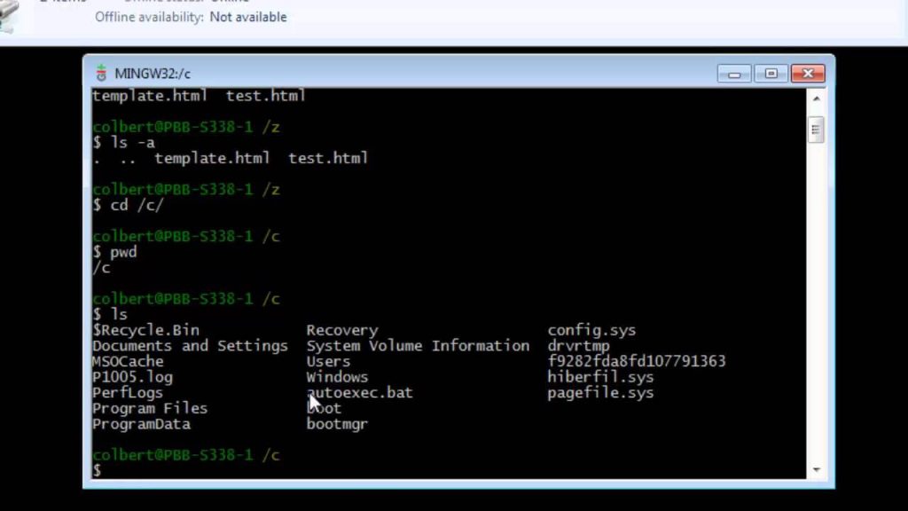 git bash terminal is one of the best terminal for windows