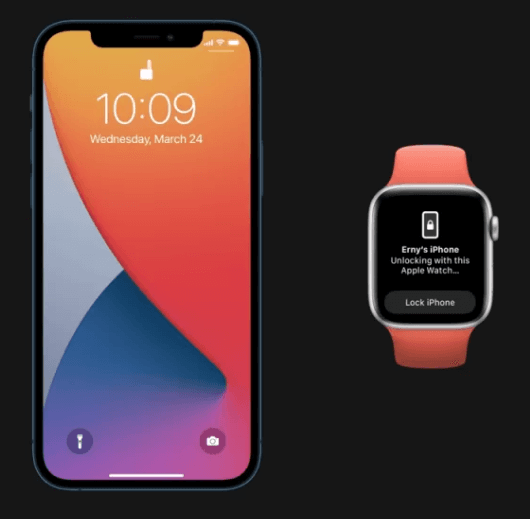 now, you have unlocked iphone using Apple Watch