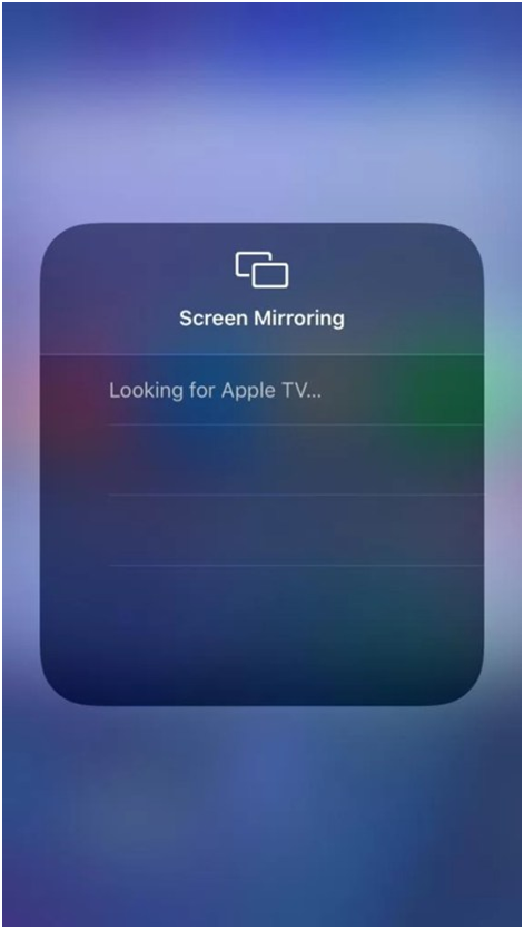 Connect to Apple TV  airplay Deezer on Apple TV