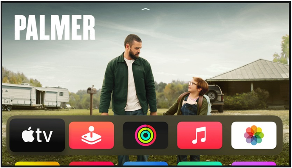 App Store Apple TV home screen