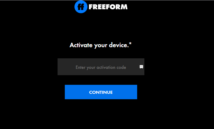 Activate Freeform on Apple TV