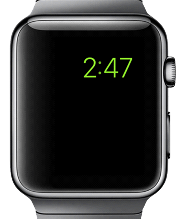 turn off the power reserve mode on Apple Watch 
