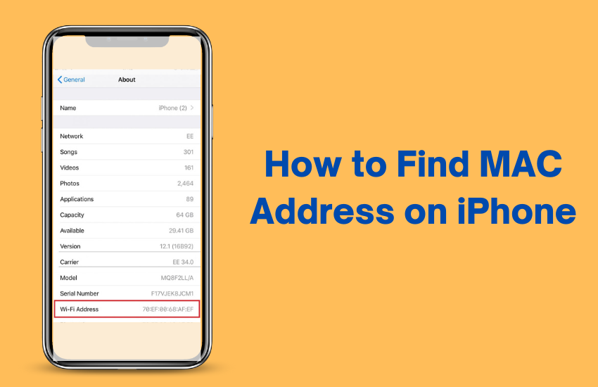 How to Find MAC Address on iPhone
