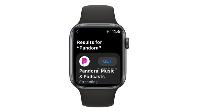 Install Pandora on Apple Watch