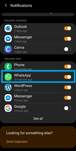 Enable WhatsApp Notifications on Galaxy Watch