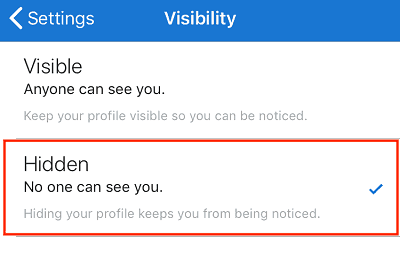 Select hidden to delete your Match account
