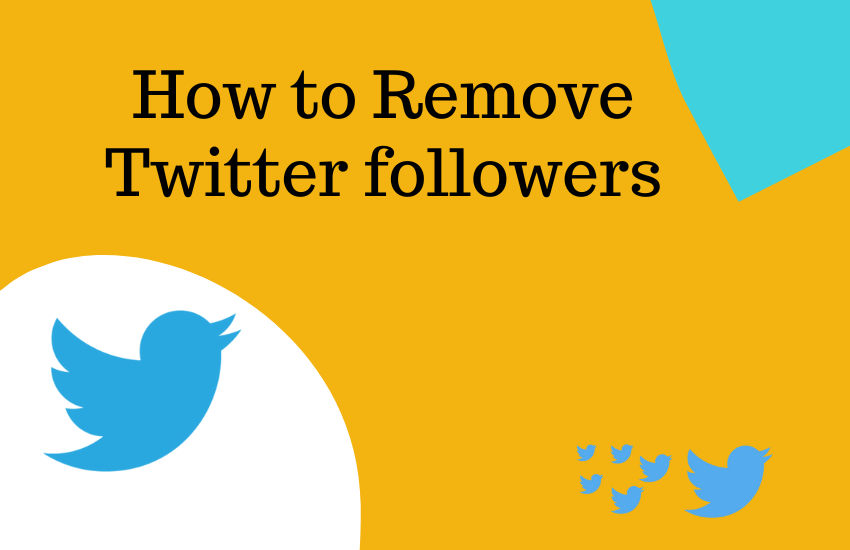 remove Twitter followers