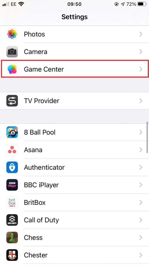 Select Game Center 